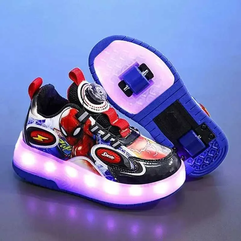 Shoes With Led Lights Sandals Cartoon Design: Childrens Light Up