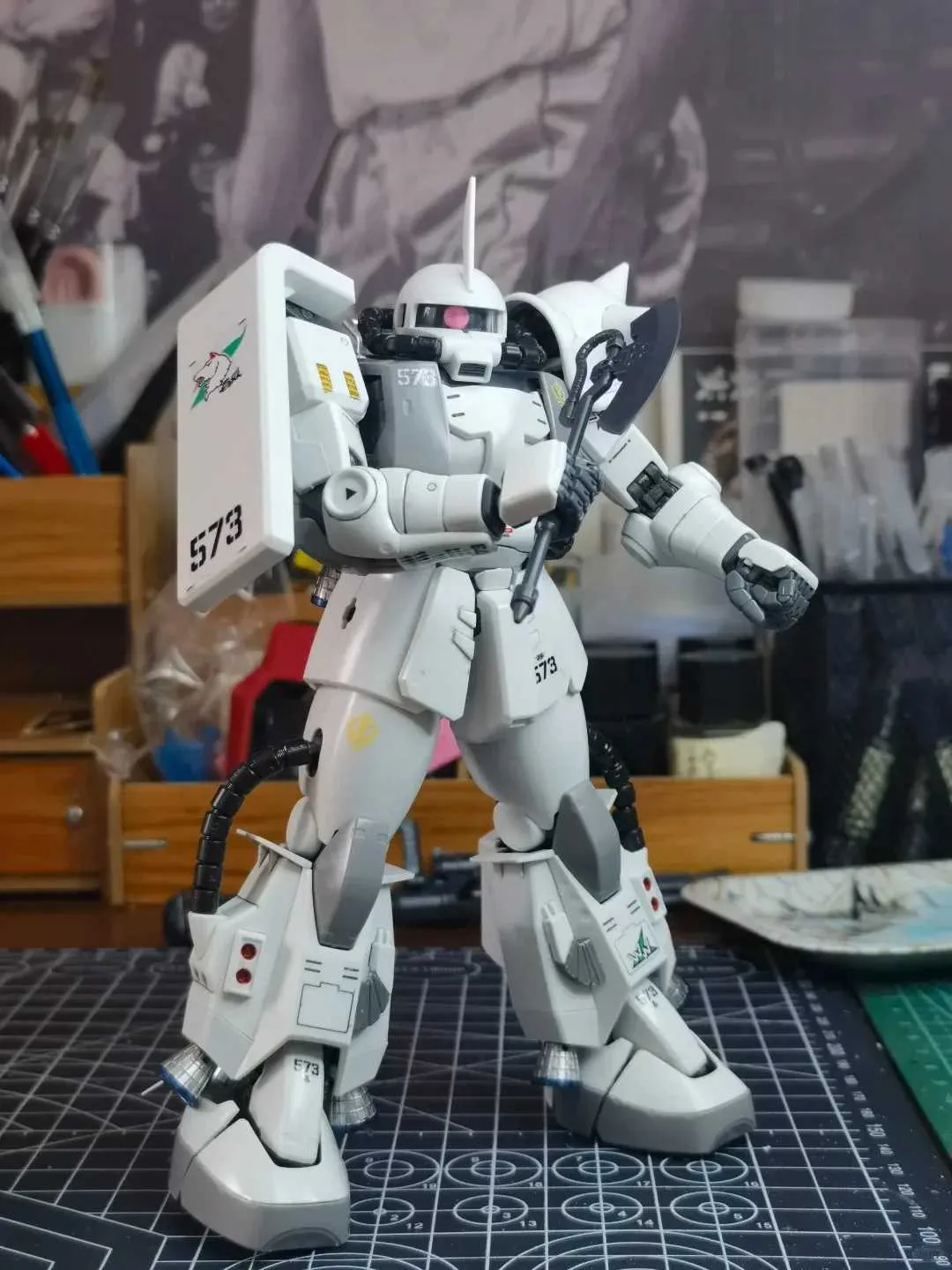 Zaku 2 Foundation Co. Ltd. Ver Paint Color Assembly Model Zaku 2 Foundation Co. Ltd. Ver Paint Color Assembly Model