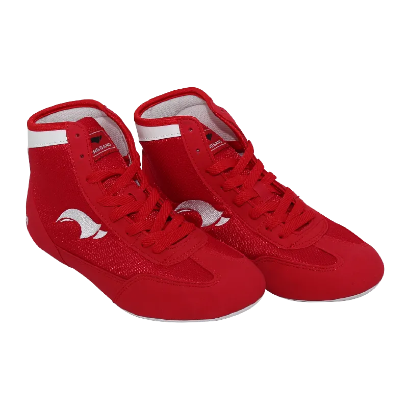 Mens Wrestling Shoes,Fashion High Top Breathable Training Boxing Shoes For Men,Comfort Lightweight Athletic Boxing Boots,Unisex,for Martial - View #5