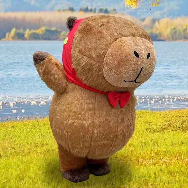 Inflatable Capybara Mascot Costume With Fan – 2m &... From Zhouhuicos ...