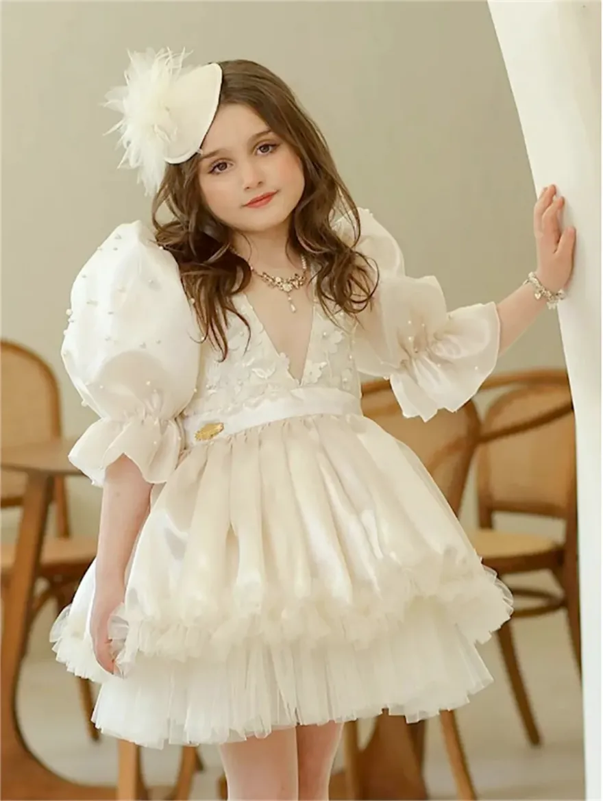 Flower Girl Dresses Ivory Lace Applique Skirt ... From Verycute, $55.32 | DHgate.Com Flower Girl Dresses Ivory Lace Applique Skirt ... From Verycute, $55.32 | DHgate.Com