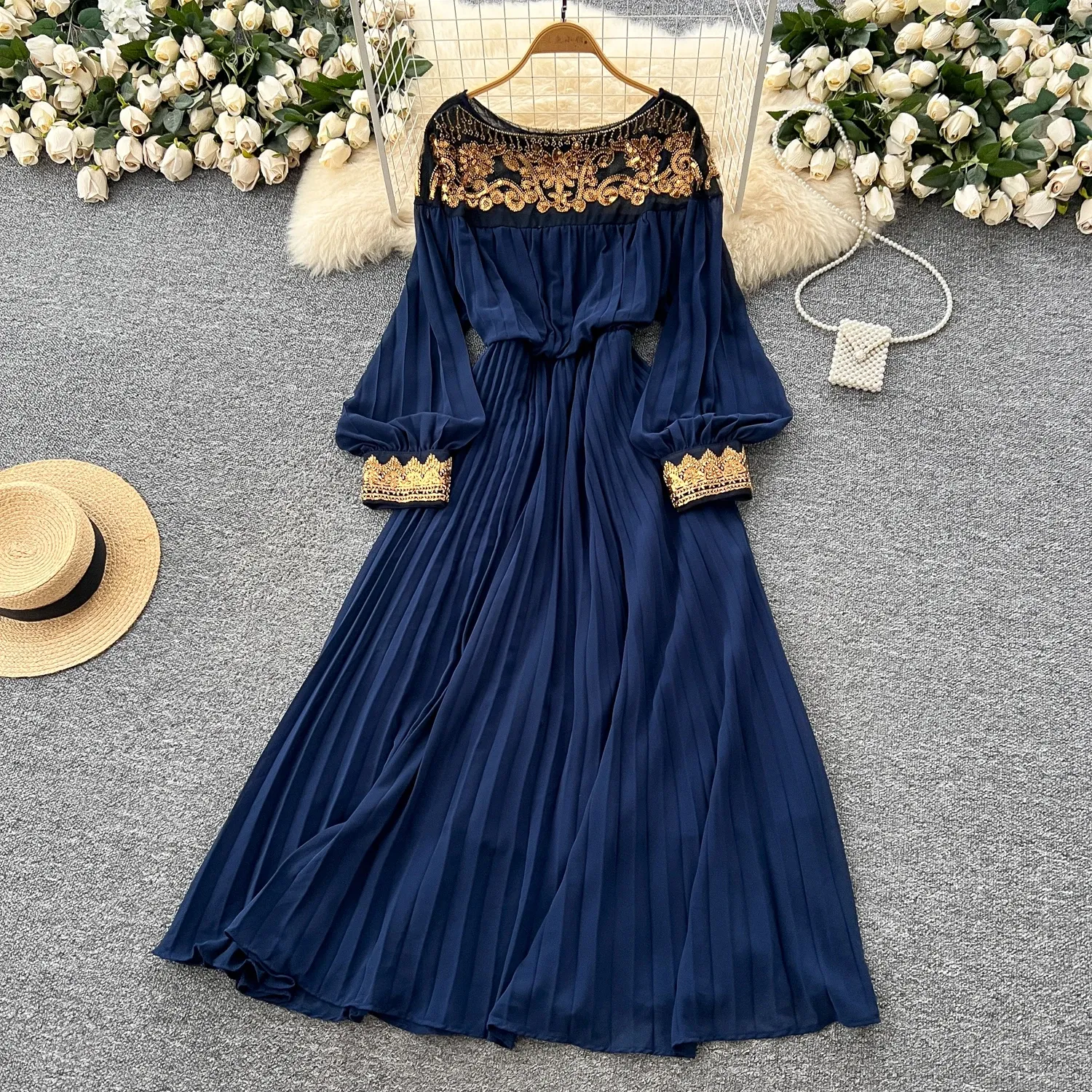 green emerald velvet dress Black High Neck Long Slit Formal Evening Dress  TANYA BRIDAL