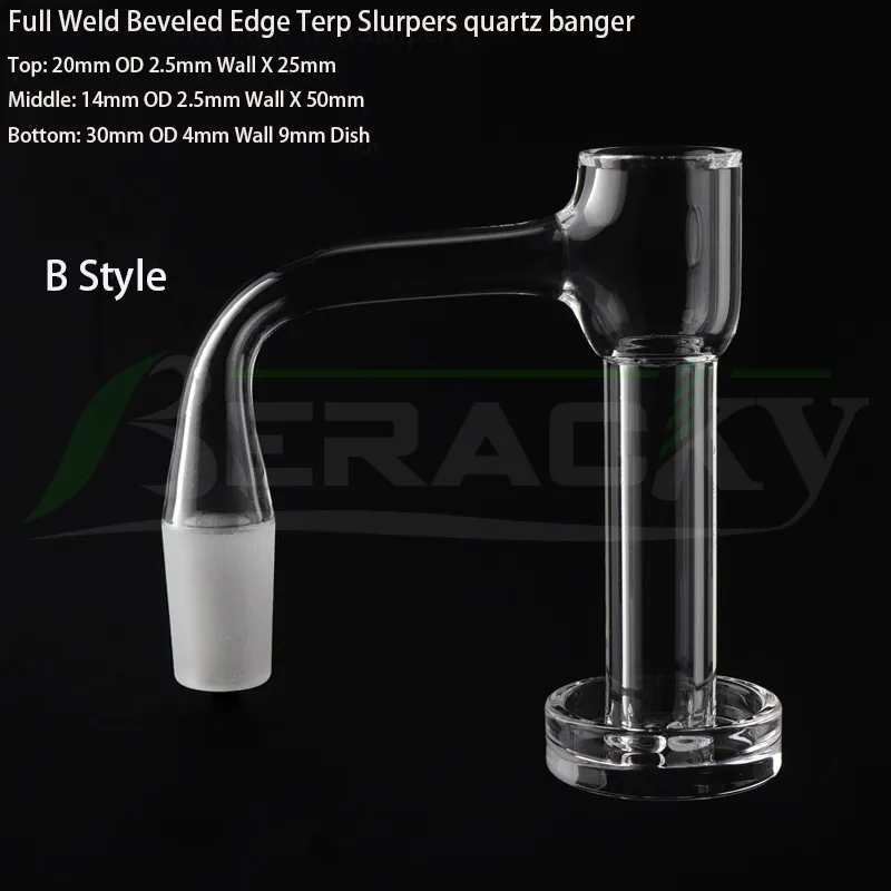 Control Tower Rig Beracky Full Weld Beveled Edge Control Tower XL Terp Slurper Quartz ...