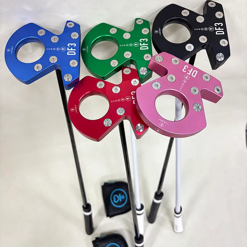 LAB Golf DF3 Putter 33/34/35/36 Inch Black Steel Shaft, Zero