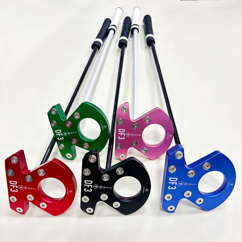 LAB Golf DF3 Putter 33/34/35/36 Inch Black Steel Shaft, Zero