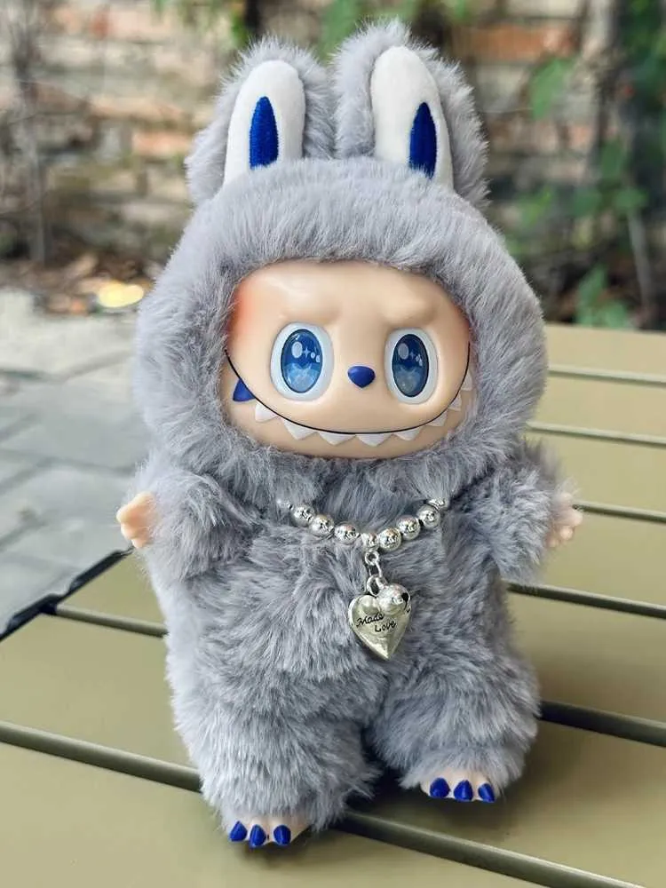 Labubu The Monster Grey And Blue Series Vinyl Plush Blind Box