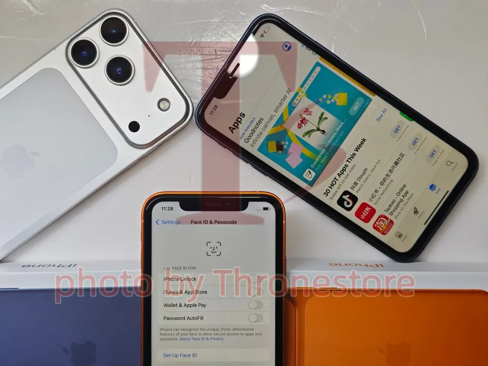 スマートフォン本体 IPHONE 11 256GB (17pro Style Costumized) Apple IPhone 11 Pro Style Unlocked Smartphone  From Thronestore