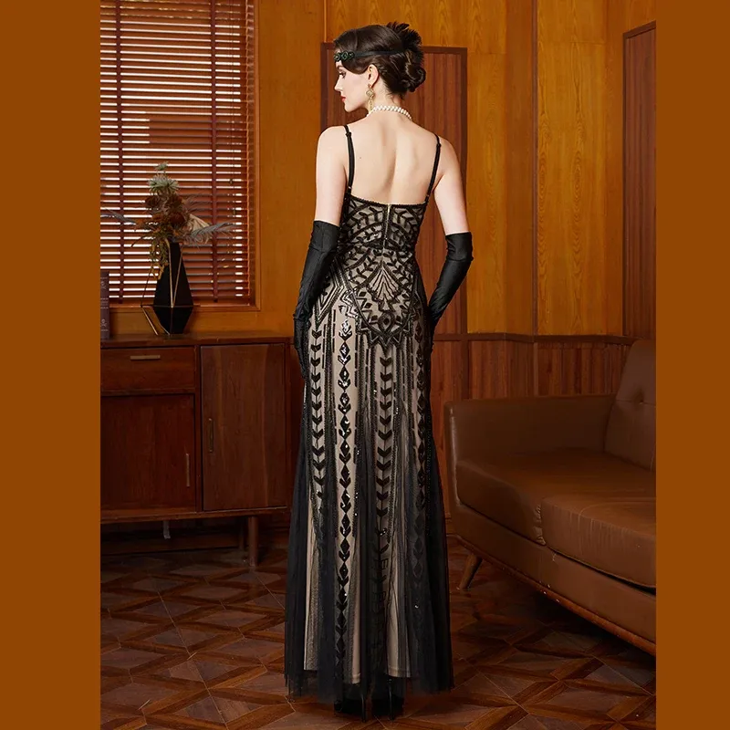 1920s Great Gatsby Evening Dress Vintage Sequin... From 88,85 | DHgate 1920s Great Gatsby Evening Dress Vintage Sequin... From 88,85 | DHgate