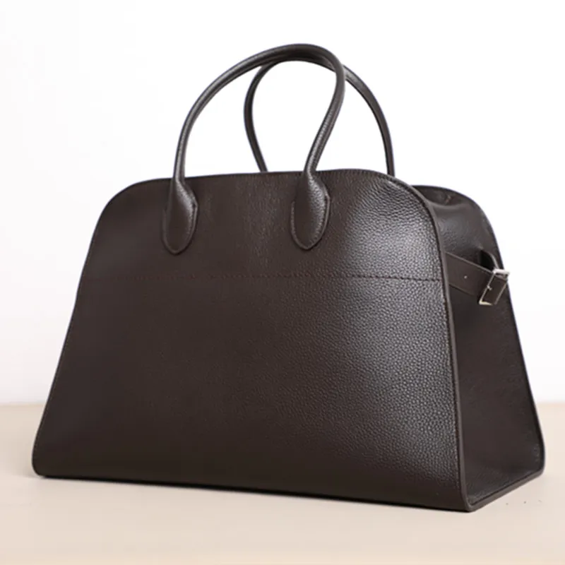 Margaux 15 Leather Tote Bag Handheld And Shoulder From