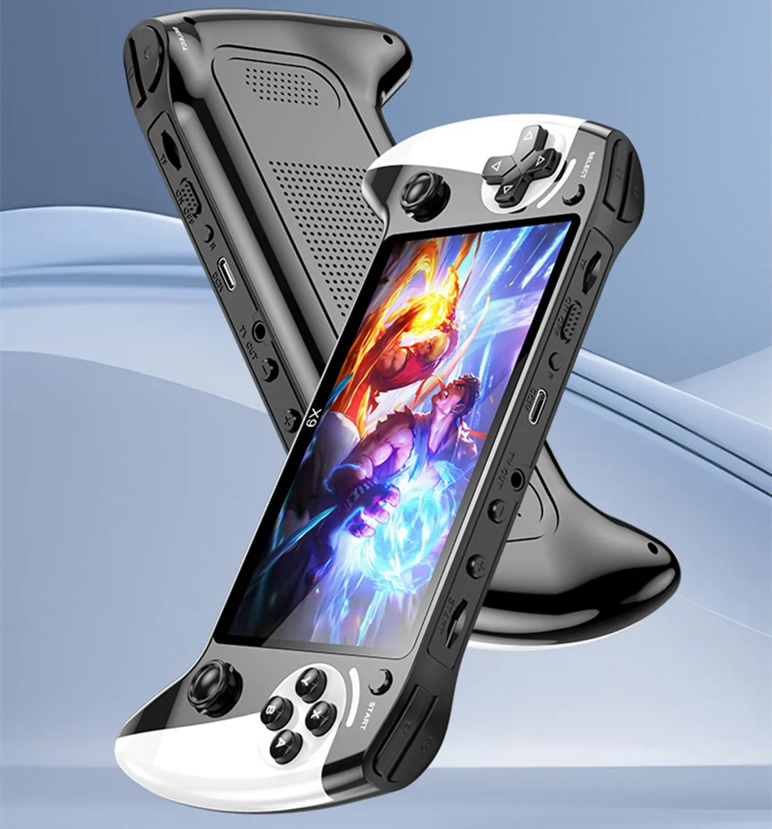 Save Big on Bulk X9 Handheld Game Console X9 Retro Handheld Game Console  HD Screen, Systems, 8GB, Play NES, GBA, Arcade Games Best Deals on  - Main Image