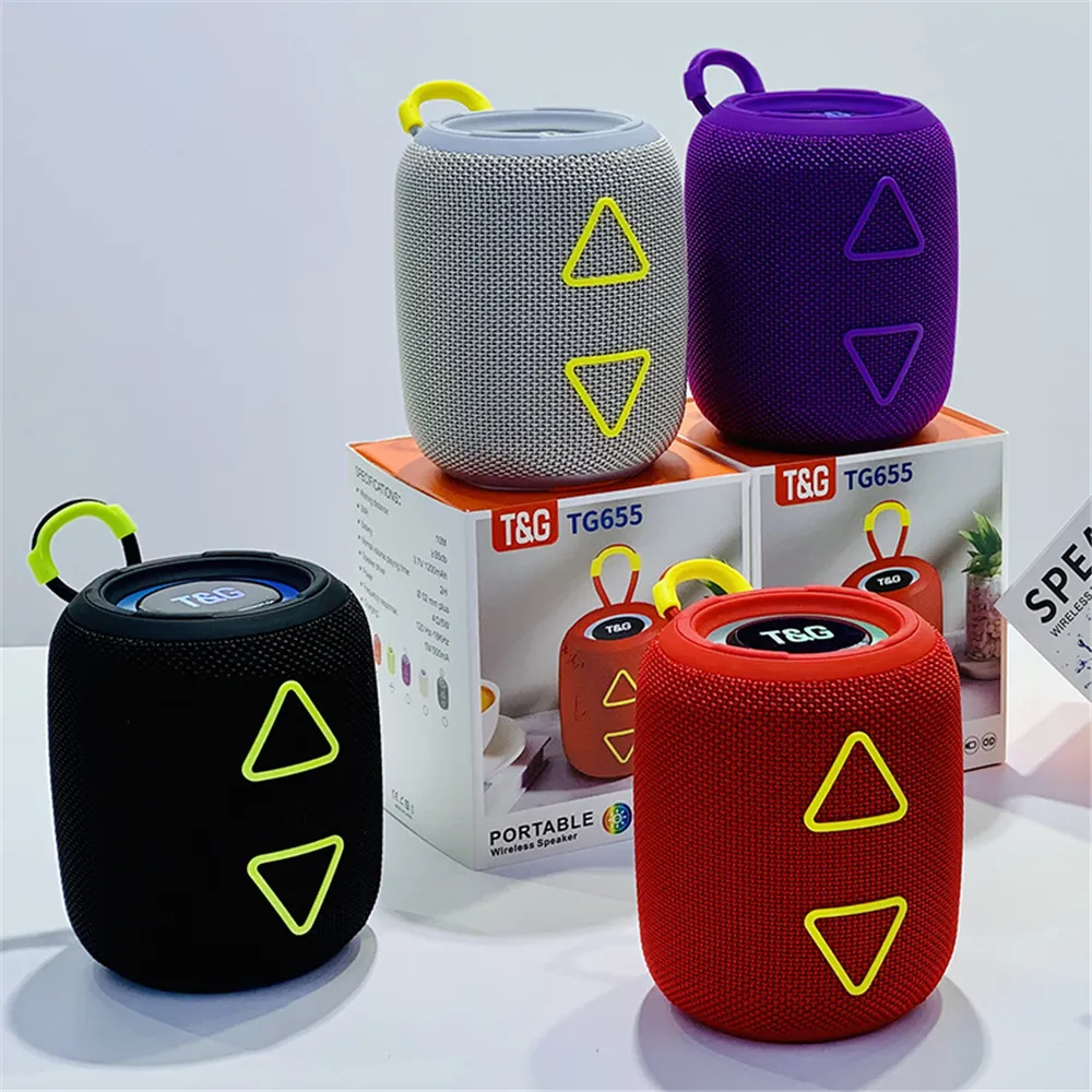 T&G ワイヤレススピーカー LEDライト付き 程遠い