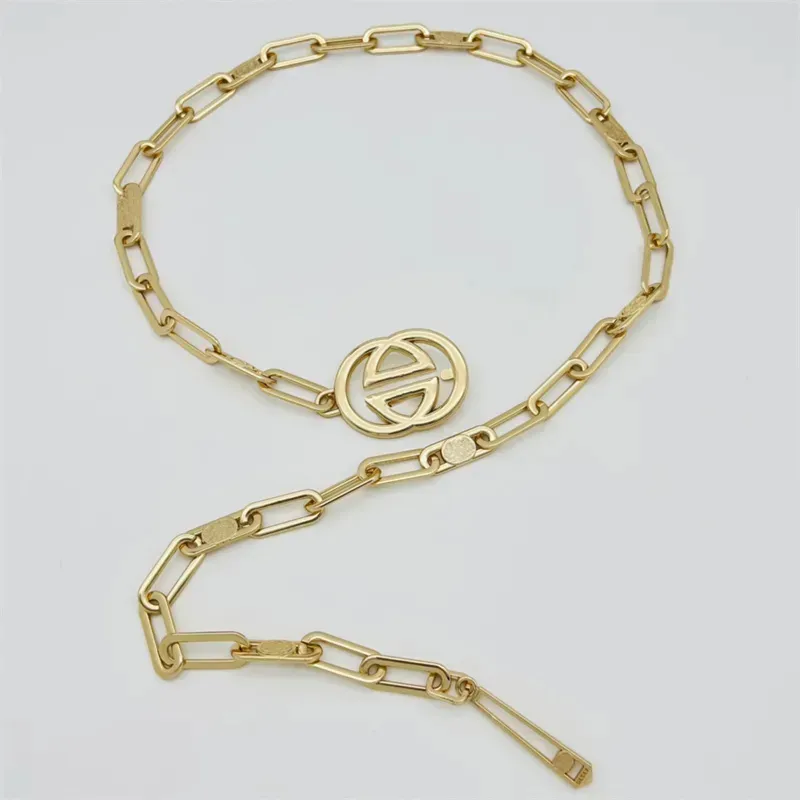 Vintage Gucci Chain Belt Exquisite Gold Waist Chains: Elegant